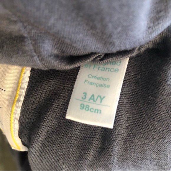 Boys strip zip up jacket with hood in size 3 - Picture 7 of 8